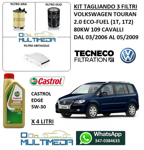 Kit tagliando filtri olio - kit, e