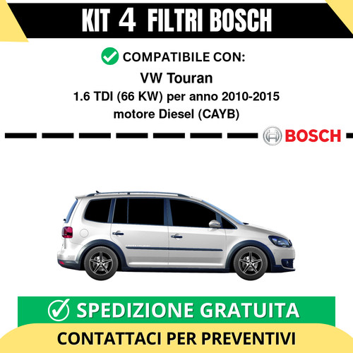 Kit bosch filtri - kit, tagliando