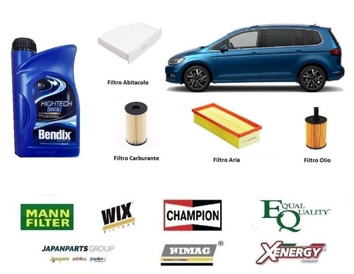 Kit filtri tagliando touran - kit, vw