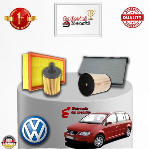 Kit tagliando filtri vw - kit,