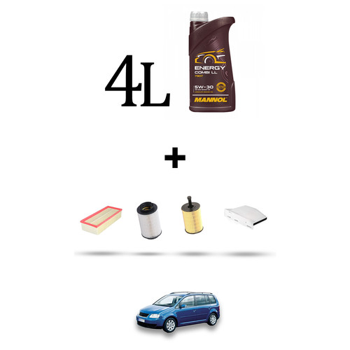 Hoffcar kit tagliando filtri - tagliando,