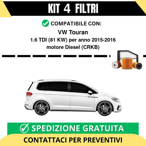 Kit filtri tagliando per - tagliando,