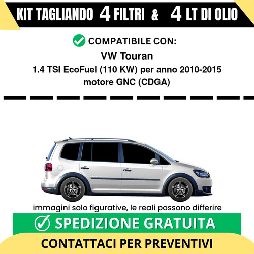 Tagliando castrol 4 - lt,