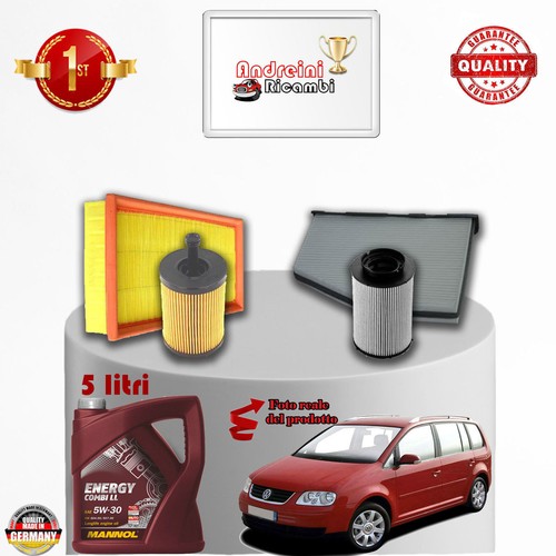 Kit tagliando filtri olio vw - kit,