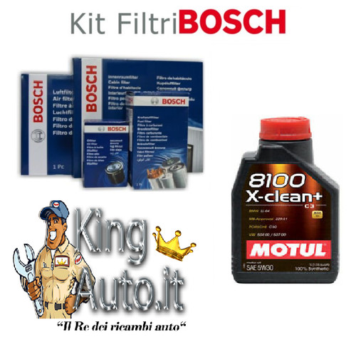 Kit tagliando filtri bosch - kit, 5
