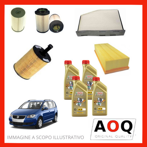Aoq kit tagliando filtri vw - tagliando,