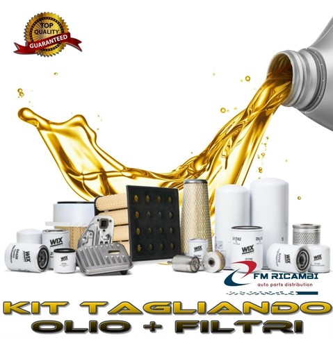 Kit tagliando olio filtri - kit, +
